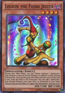 Legion the Fiend Jester - Duelist Pack: Battle City (Super Rare) [DPBC-003]