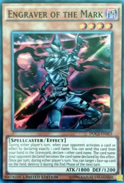 Engraver of the Mark - Dimension of Chaos (Super Rare) [DOCS-SE3]
