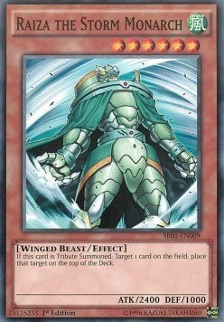 Raiza the Storm Monarch - Structure Deck: Emperor of Darkness (Common) [SR01-009]