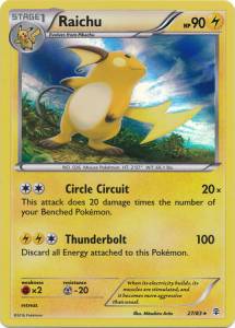Raichu - Generations (Holo Rare) [GEN-27]