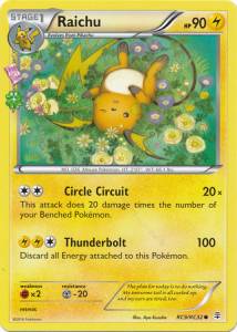 Raichu - Generations (Common) [GEN-RC9]