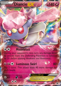 Diancie EX - XY Black Star Promos (Promo) [XYPR-43]
