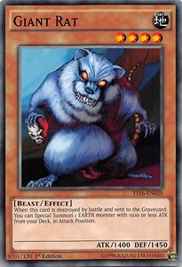Giant Rat - Starter Deck: Yuya (Common) [YS16-020]