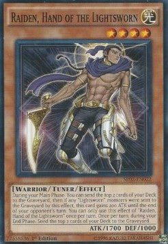 Raiden, Hand of the Lightsworn - Structure Deck: Rise of the True Dragons (Common) [SR02-022]