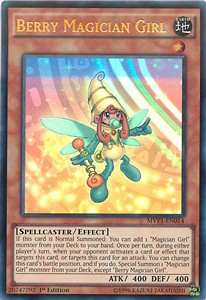 Berry Magician Girl (V.1 - Ultra Rare) - The Dark Side of Dimensions Movie Pack (Ultra Rare) [MVP1-014]