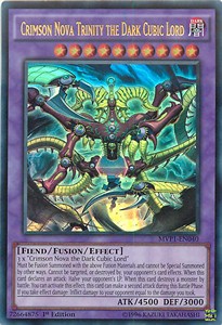 Crimson Nova Trinity the Dark Cubic Lord (V.1 - Ultra Rare) - The Dark Side of Dimensions Movie Pack (Ultra Rare) [MVP1-040]