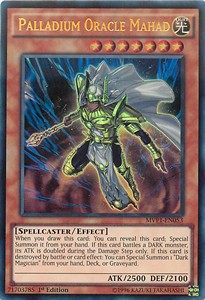 Palladium Oracle Mahad (V.1 - Ultra Rare) - The Dark Side of Dimensions Movie Pack (Ultra Rare) [MVP1-053]