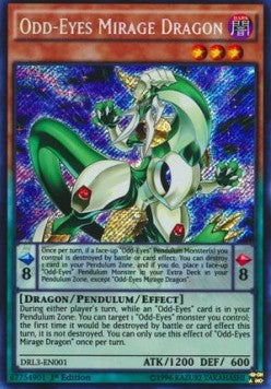 Odd-Eyes Mirage Dragon - Dragons of Legend: Unleashed (Secret Rare) [DRL3-001]
