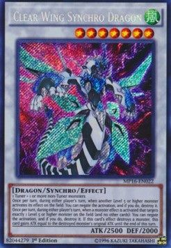 Clear Wing Synchro Dragon - 2016 Mega-Tin Mega Pack (Secret Rare) [MP16-022]