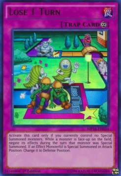 Lose 1 Turn - 2016 Mega-Tin Mega Pack (Ultra Rare) [MP16-034]