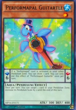 Performapal Guitartle - 2016 Mega-Tin Mega Pack (Rare) [MP16-175]