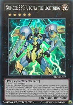 Number S39: Utopia the Lightning - The Dark Illusion (Super Rare) [TDIL-SE2]