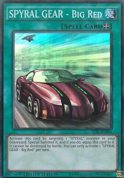 SPYRAL GEAR - Big Red (V.2 - Super Rare)