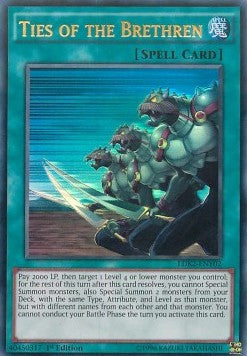 Ties of the Brethren - Legendary Decks II (Ultra Rare) [LDK2-Y02]