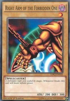 Right Arm of the Forbidden One - Legendary Decks II (Common) [LDK2-Y05]