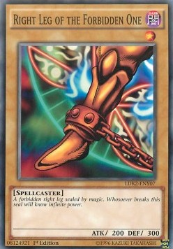 Right Leg of the Forbidden One - Legendary Decks II (Common) [LDK2-Y07]