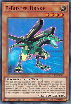 B-Buster Drake - Structure Deck: Seto Kaiba (Super Rare) [SDKS-002]