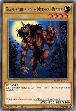 Gazelle the King of Mythical Beasts - Structure Deck: Yugi Muto (Common) [SDMY-017]