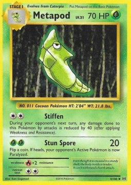 Metapod - Evolutions (Uncommon) [EVO-4]