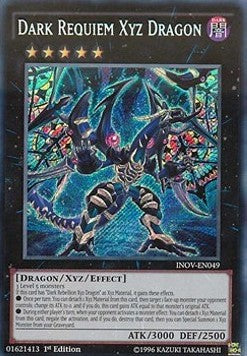 Dark Requiem Xyz Dragon - Invasion: Vengeance (Secret Rare) [INOV-049]