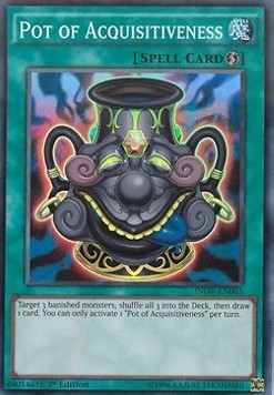 Pot of Acquisitiveness - Invasion: Vengeance (Super Rare) [INOV-065]