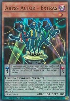 Abyss Actor - Extras - Destiny Soldiers (Super Rare) [DESO-020]