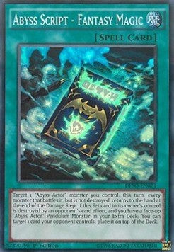 Abyss Script - Fantasy Magic - Destiny Soldiers (Super Rare) [DESO-023]