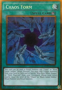 Chaos Form (V.2 - Gold Rare) - The Dark Side of Dimensions Movie Pack (Gold Rare) [MVP1-G08]