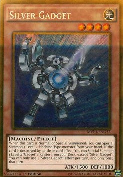 Silver Gadget (V.2 - Gold Rare) - The Dark Side of Dimensions Movie Pack (Gold Rare) [MVP1-G17]