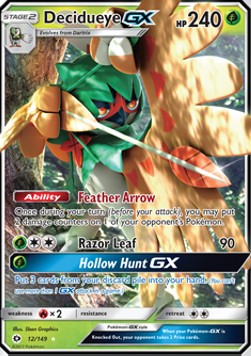 Decidueye GX - Sun & Moon (Ultra Rare) [SUM-12]