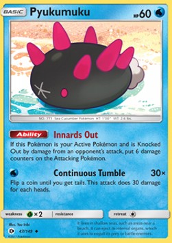 Pyukumuku - Sun & Moon (Uncommon) [SUM-47]