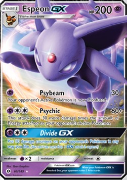 Espeon GX - Sun & Moon (Ultra Rare) [SUM-61]