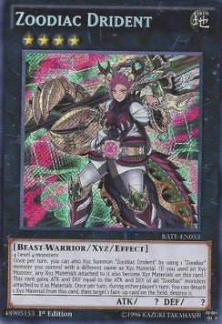 Zoodiac Drident - Raging Tempest (Secret Rare) [RATE-053]