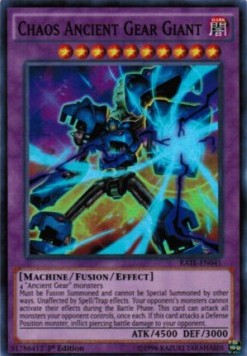 Chaos Ancient Gear Giant - Raging Tempest (Super Rare) [RATE-041]