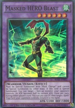 Masked HERO Blast - Raging Tempest (Super Rare) [RATE-SE2]