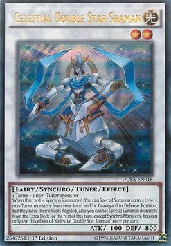 Celestial Double Star Shaman - Duelist Saga (Ultra Rare) [DUSA-018]