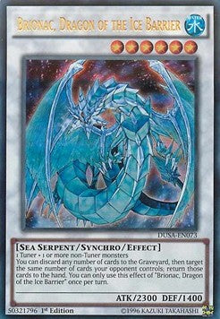Brionac, Dragon of the Ice Barrier - Duelist Saga (Ultra Rare) [DUSA-073]