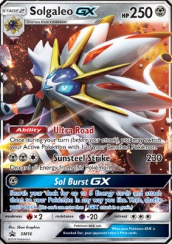 Solgaleo GX - SM Black Star Promos (Promo) [SM-16]