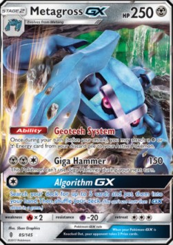 Metagross GX - Guardians Rising (Ultra Rare) [GRI-85]