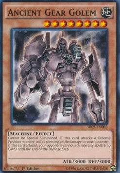 Ancient Gear Golem - Structure Deck: Machine Reactor (Common) [SR03-005]
