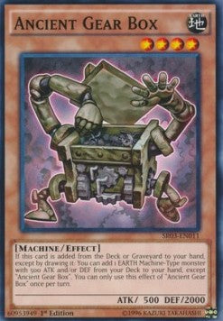 Ancient Gear Box - Structure Deck: Machine Reactor (Common) [SR03-011]
