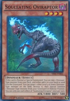 Souleating Oviraptor - Structure Deck: Dinosmasher's Fury (Super Rare) [SR04-002]