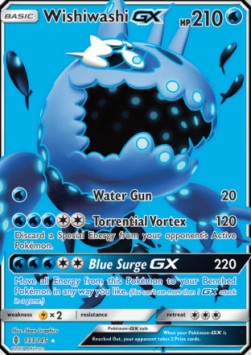 Wishiwashi GX - Guardians Rising (Ultra Rare) [GRI-133]