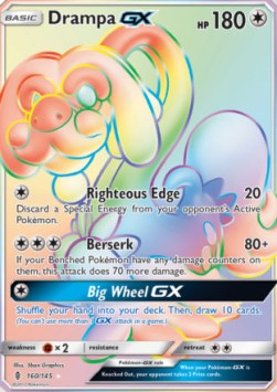Drampa GX - Guardians Rising (Secret Rare) [GRI-160]