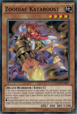 Zoodiac Kataroost - Maximum Crisis (Common) [MACR-027]