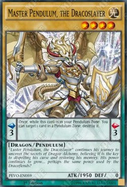 Master Pendulum, the Dracoslayer - Pendulum Evolution (Super Rare) [PEVO-059]