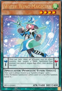 White Wing Magician - Pendulum Evolution (Ultra Rare) [PEVO-005]