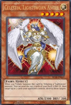 Celestia, Lightsworn Angel - Battles of Legend: Light's Revenge (Ultra Rare) [BLLR-040]