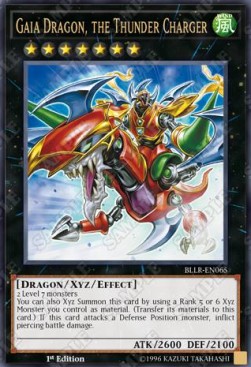 Gaia Dragon, the Thunder Charger - Battles of Legend: Light's Revenge (Ultra Rare) [BLLR-065]