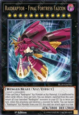 Raidraptor - Final Fortress Falcon - Battles of Legend: Light's Revenge (Ultra Rare) [BLLR-015]